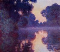 Monet, Claude Oscar - Arm of the Seine near Giverny at Sunrise